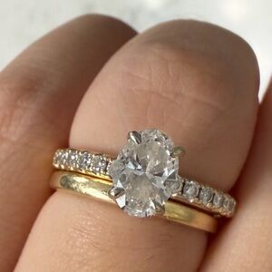 1.30ct Diamond Ring Set